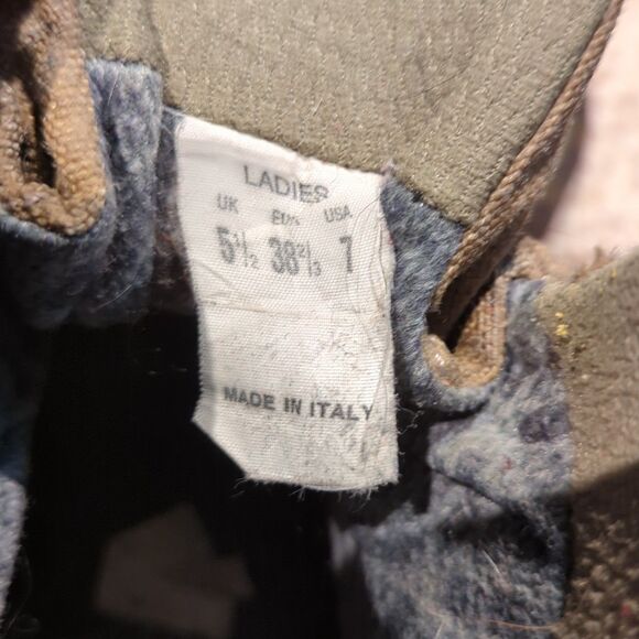 ASOLO Rainier Hiking Boots Womens 7 Brown Suede Gore Tex Trail Outdoor - Picture 7 of 7